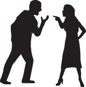 couple fighting