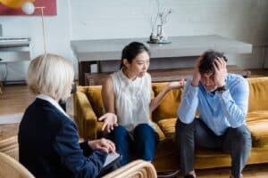 Couple in consultation for a sexual desire difficulty